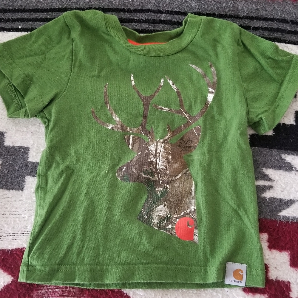 Carhartt Camo Dear Silhouette Short-Sleeved Shirt